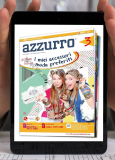 PDF časopis pre výučbu taliančiny Azzurro A1 - A2, predplatné 2023-24