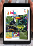 PDF časopis pre výučbu španielčiny ¡Hola! en español A0, predplatné 2023-24