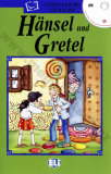 Hänsel und Gretel - zjednodušené čítanie vr. CD v nemčine pre deti