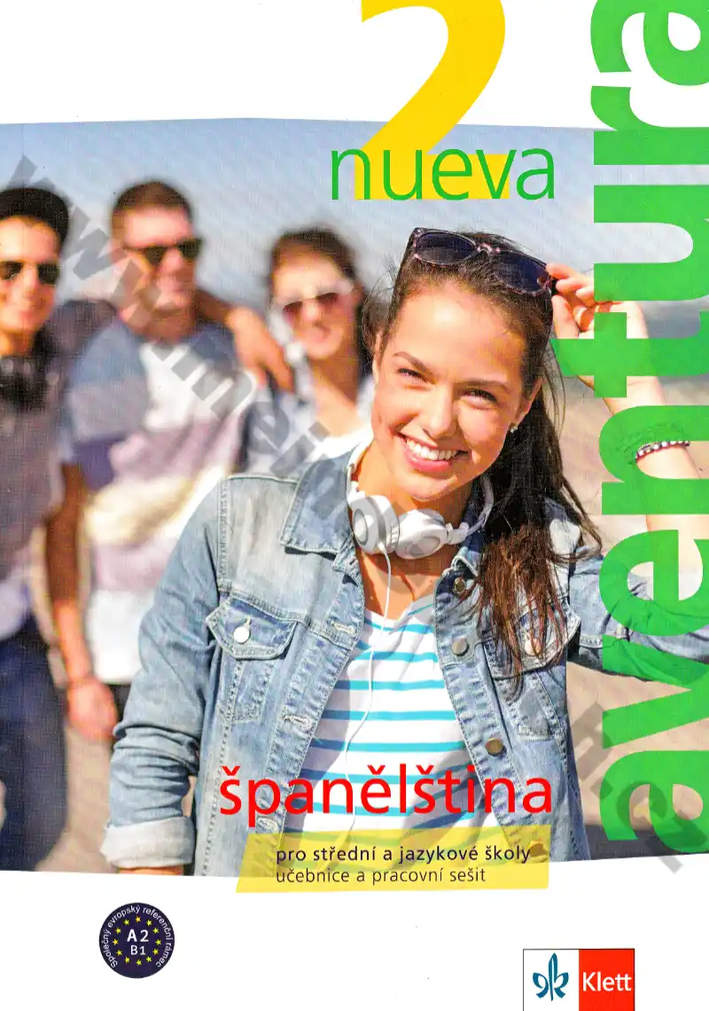 Aventura nueva 2 (A2-B1) – učebnica s pracovným zošitom + MP3 (CZ verzia)