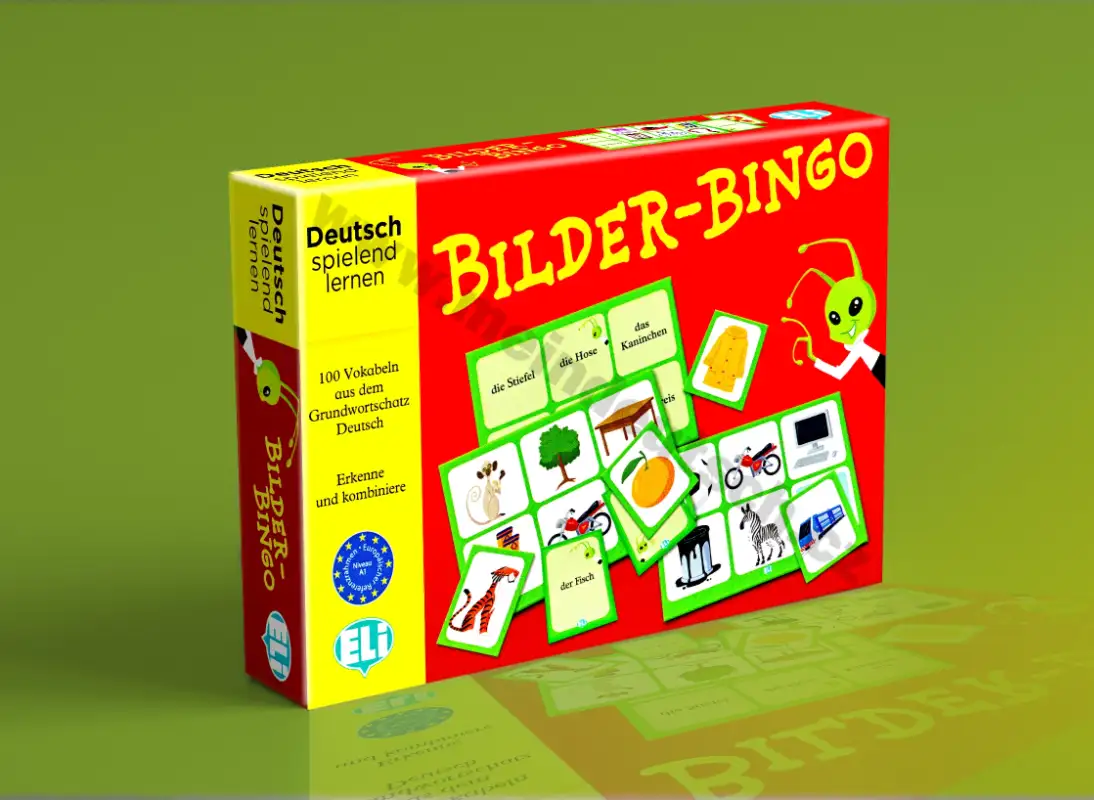 Bilder-Bingo - didaktická hra do výuky němčiny