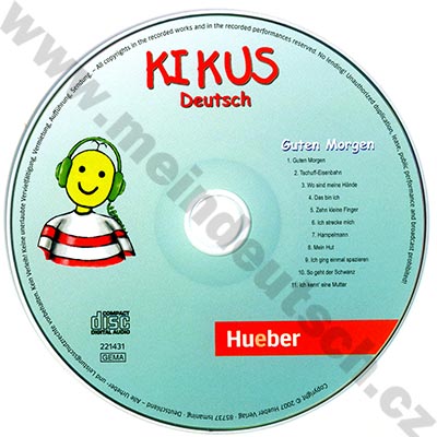 Kikus Guten Morgen! - audio CD ku spevníku