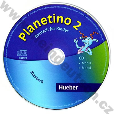 Planetino 2 – 3 audio-CD k 2. dielu učebnice