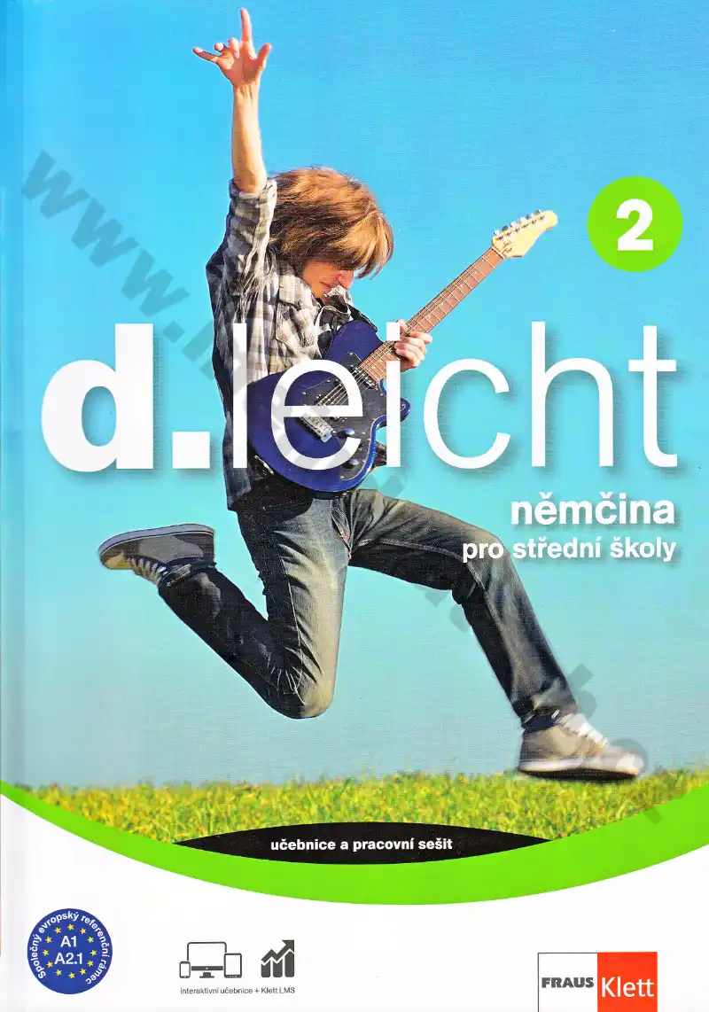 d.leicht 2 -  učebnica a pracovný zošit nemčiny A1-A2.1 (CZ verzia)