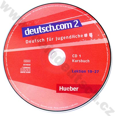 deutsch.com 2 - 2 audio-CD k 2. dielu učebnice