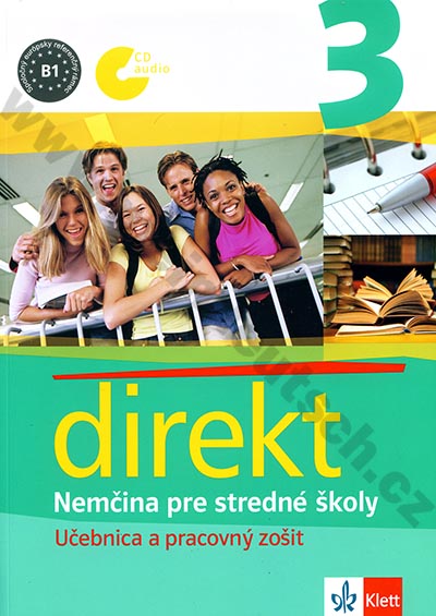 Direkt 3 SK - učebnica nemčiny s pracovným zošitom a CD (SK verzia)