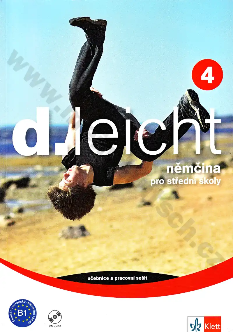 d.leicht 4 -  učebnica a pracovný zošit nemčiny B1 (CZ verzia)