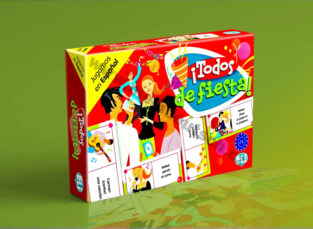 Todos de fiesta - didaktická hra do výučby španielčiny