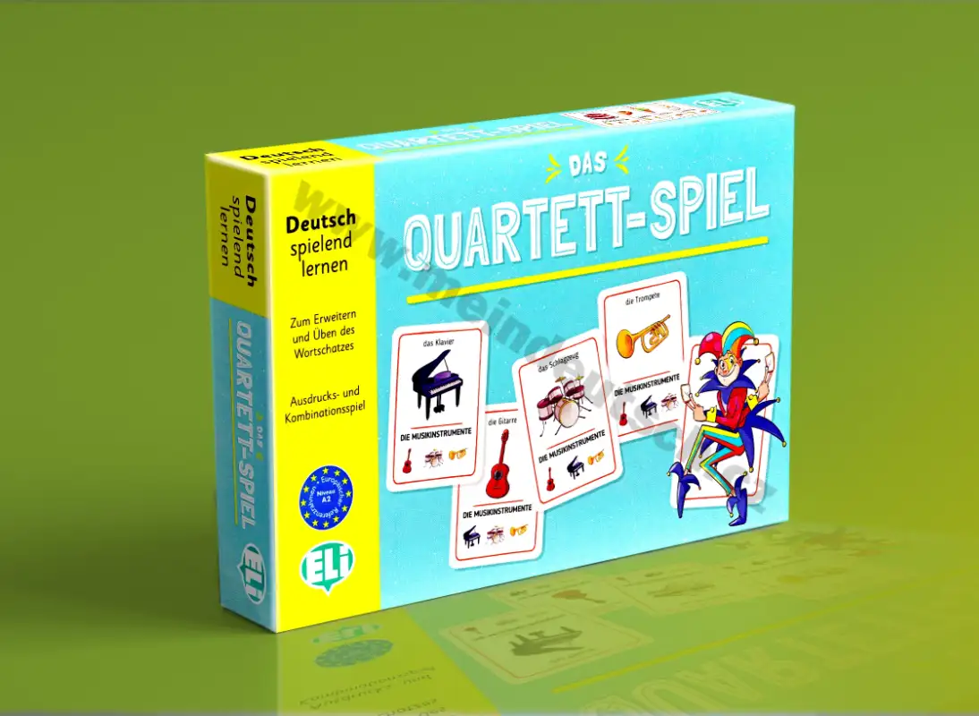Das Quartett-Spiel - didaktická hra do výučby nemčiny