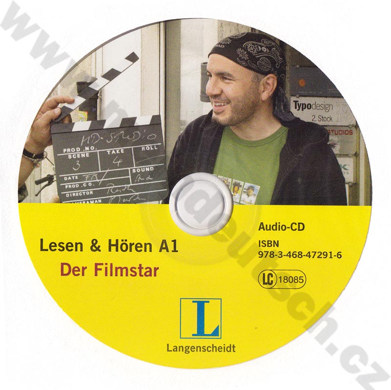 Der Filmstar - nemecké čítanie A1 vr. CD