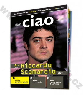 PDF časopis pre výučbu taliančiny Ciao A2 - B1, predplatné 2021-22