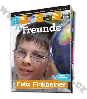 PDF časopis pre výučbu nemčiny Freunde B1 - B2, predplatné 2021-22
