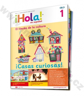 PDF časopis pre výučbu španielčiny ¡Hola! en español A0, predplatné 2021-22