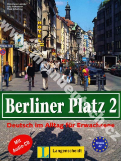 Berliner Platz 2 - 2. diel učebnice nemčiny pracovným zošitom vr. CD