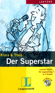 Der Superstar - ľahké čítanie v nemčine náročnosti # 1 vr. mini-audio-CD
