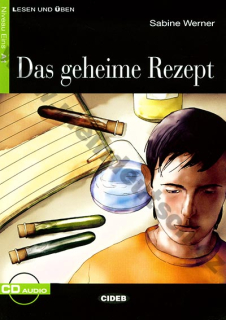 Das geheime Rezept - zjednodušené čítanie A1 v němčině (edícia CIDEB) vr. CD