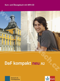DaF kompakt NEU A2 - 2. diel učebnice nemčiny a pracovný zošit vr. MP3-CD