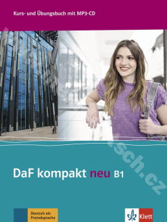 DaF kompakt NEU B1 - 3. diel učebnice nemčiny a pracovný zošit vr. MP3-CD