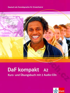 DaF kompakt A2 - 2. diel učebnice nemčiny a pracovný zošit vr. 2 audio-CD