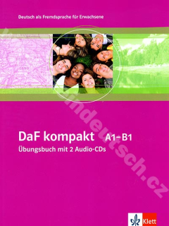 DaF kompakt (A1-B1) - pracovný zošit nemčiny vr. 2 audio-CD