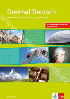 Dreimal Deutsch NEU - pracovný zošit nemeckých reálií vr. audio-CD
