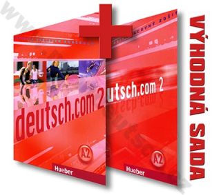 deutsch.com 2 - paket 2. dielu (učebnica + pracovný zošit + CD - SK verzia)