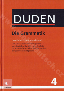 Duden in 12 Bänden - Die Grammatik Bd. 04, 9. vydanie 2016