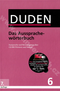 Duden in 12 Bänden - Das Aussprachewörterbuch Bd. 06, 7. vydanie 2015