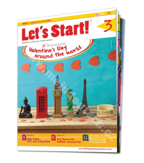 Tlačený časopis pre výučbu angličtiny Let’s Start! A1 - A2, predplatné 2022-23