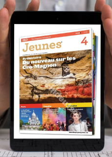 PDF časopis pre výučbu francúzštiny Jeunes B1 - B2, predplatné 2023-24