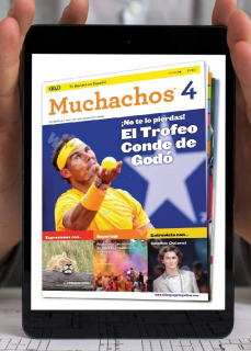 Tlačiteľný časopis PDF na výučbu španielčiny Muchachos B1 - B2, 2022-23