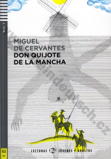 Don Quijote de la Mancha - čítanie v španielčine B2 + CD