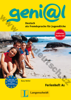 Geni@l Ferienheft A1 - doplnok k 1. dielu vr. audio-CD  (Genial)