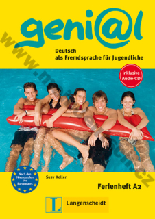 Geni@l Ferienheft A2 - doplnok k 2. dielu vr. audio-CD (Genial)