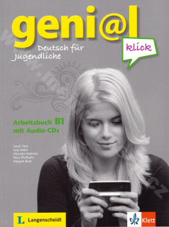 genial Klick B1 - pracovný zošit nemčiny vr. 2 audio-CD