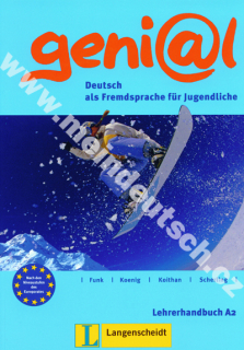 Geni@l A2 - učebnica s integrovanou metodickou príručkou k 2. dielu  (Genial)