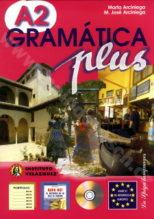 Gramática plus A2 – cvičebnica španielskej gramatiky + CD