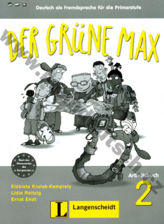 Der grüne Max 2 - pracovný zošit 2. diel vr. audio-CD