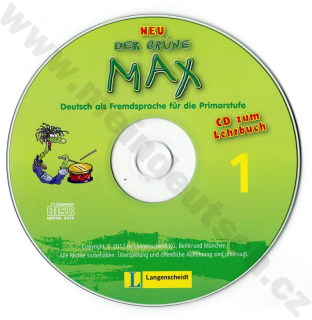 Der grüne Max NEU 1 - audio-CD k učebnici 1. diel