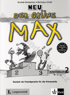 Der grüne Max NEU 2 - pracovný zošit 2. diel vr. audio-CD