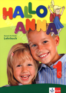 Hallo Anna 1 - učebnica nemčiny pre deti vr. 2 audio-CD