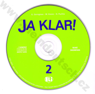 Ja klar! - audio-CD 2 – audionahrávky k 2. dielu učebnice nemčiny