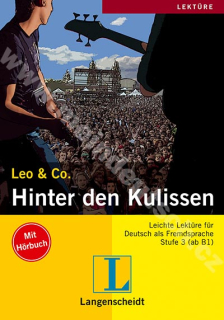 Hinter den Kulissen - nemecká ľahká četba vr. vloženého CD (úroveň/ Stufe 3)