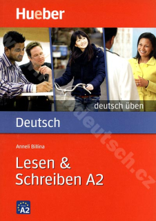 Lesen + Schreiben A2, rad Deutsch üben - cvičebnica nemčiny