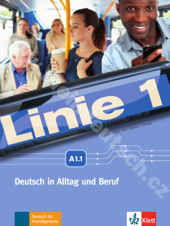Linie 1 A1.1 - 1. poldiel učebnice a pracovného zošita nemčiny vr. DVD-ROM