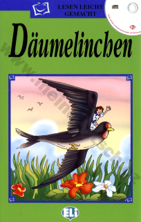 Däumelinchen - zjednodušené čítanie vr. CD v nemčine pre deti