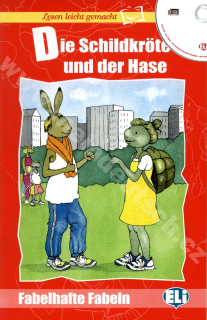 Die Schildkröte und der Hase - zjednodušené čítanie v nemčine vr. CD pre deti