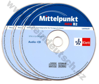 Mittelpunkt neu B2 - 3 audio-CD s posluchovými textami