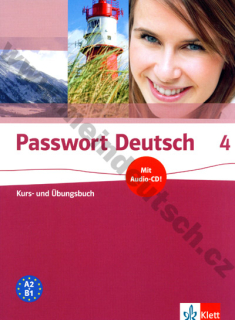 Passwort Deutsch 4 - učebnica nemčiny s prac. zošitom (lekcie 19-24)