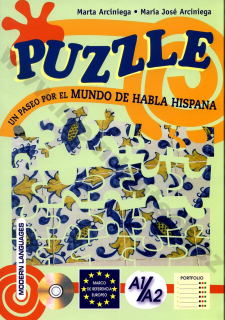PUZZLE - cvičebnica španielskych reálií vr. audio-CD